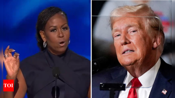 Michelle Obama takes direct aim at Trump in DNC Speech: ‘Who’s going to tell him this might be one of those black jobs?’ – MASHAHER