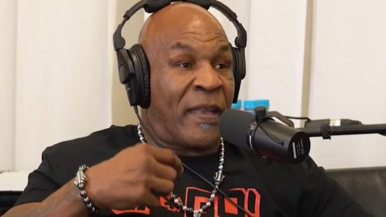 Mike Tyson accused of following a ‘script’ after ‘half-hearted’ Jake Paul shove in press conference – MASHAHER