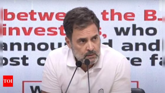 Caste census must to benefit 90% of excluded people: Rahul | India News – MASHAHER