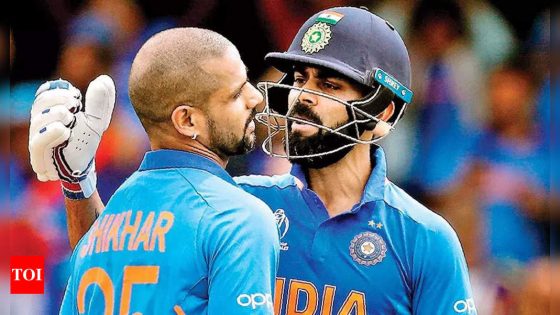 ‘From your fearless debut to … ‘: Virat Kohli’s touching farewell note for Shikhar Dhawan | Cricket News – MASHAHER