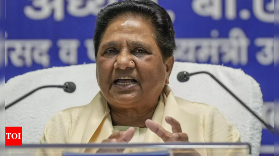 ‘Why mum on creamy layer in SC/ST quotas?’: Mayawati flays Congress on caste census | India News – MASHAHER