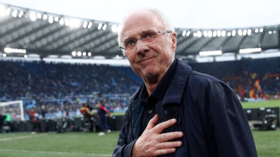 Ex-England boss Sven-Göran Eriksson dies aged 76 – MASHAHER