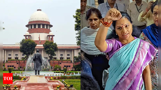 ‘You cannot pick and choose … ‘: SC on ‘fairness’ of probe agencies during K Kavitha’s bail hearing | India News – MASHAHER