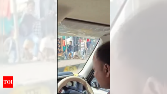 ‘6-7 bullets fired, bombs hurled’: BJP leader claims TMC goons attacked his car | India News – MASHAHER