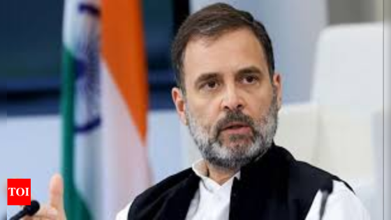 ‘Even hoping for justice is crime’: Rahul Gandhi slams BJP govt over deaths of 2 Dalit girls in UP, shares video of victims’ kin | India News – MASHAHER