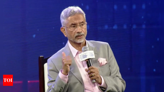 India has a special China problem, says EAM Jaishankar | India News – MASHAHER