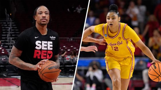 Watch DeRozan drop ‘gems’ to USC’s Watkins during offseason workout – MASHAHER