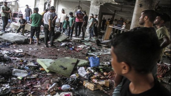 Rights group finds no evidence of Hamas military presence at school massacre site – MASHAHER