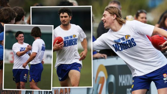 West Coast Eagles training notes: Players thank fans, Noah Long’s recovery milestone and more – MASHAHER