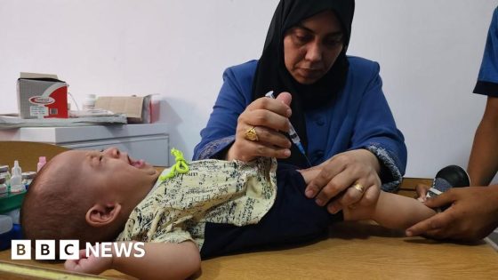 Israel agrees to pauses in fighting for Gaza polio vaccine drive – MASHAHER