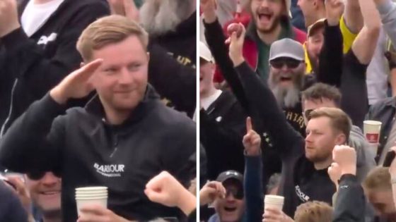 Beer-drinking cricket fan takes all-time crowd catch at England Test – MASHAHER