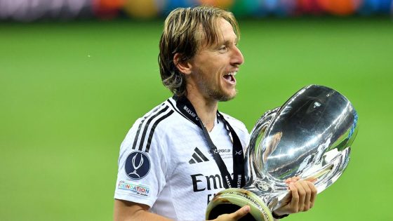 Luka Modric becomes most decorated Real Madrid player after Super Cup win; List of players with most trophies for âLos Blancosâ – MASHAHER