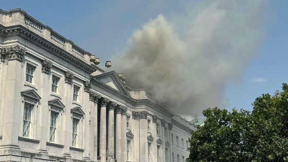 Artwork safe as Somerset House fire contained – MASHAHER