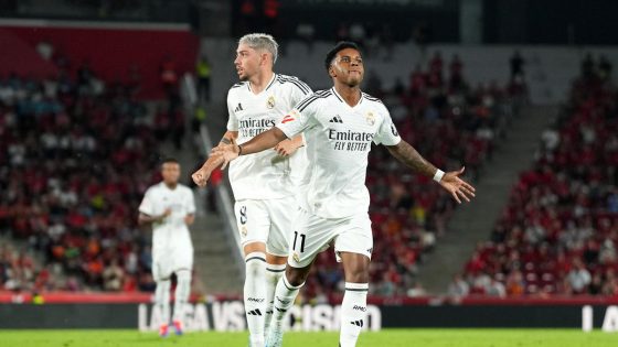 Mallorca vs Real Madrid LIVE score, MLL 0-1 RMA, La Liga 2024-25: Rodrygo goal keeps Los Blancos in lead at half-time, match updates – MASHAHER