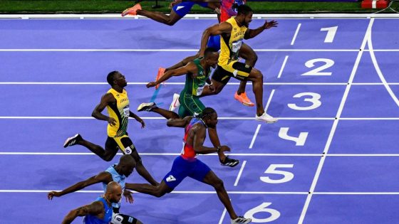 The photo finish on Noah Lyles’ Olympic men’s 100m gold medal win had fans completely stunned – MASHAHER