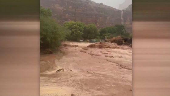 Flash flooding at Havasu Canyon strands hundreds of tourists; Arizona National Guard helping with rescue – MASHAHER