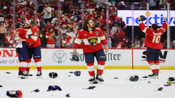 Ryan Lomberg talks Stanley Cup celebrations, viral pregame message to Panthers teammates – MASHAHER