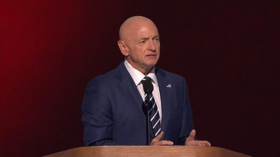 WATCH: Mark Kelly’s full speech at the DNC: ‘The world laughs at Trump’ – MASHAHER