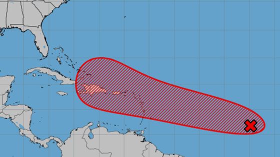 Hurricane center gives high odds Atlantic system will become tropical depression – MASHAHER