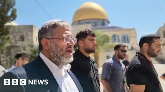 Israeli minister denounced for prayer call at Jerusalem holy site – MASHAHER