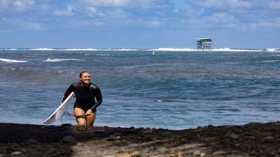 Other Sports: Olympics-Surfing-Tears and gratitude as reigning champion Moore knocked out in Tahiti – MASHAHER