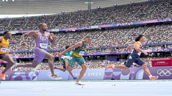 American sprinter labours through 100m semis – MASHAHER