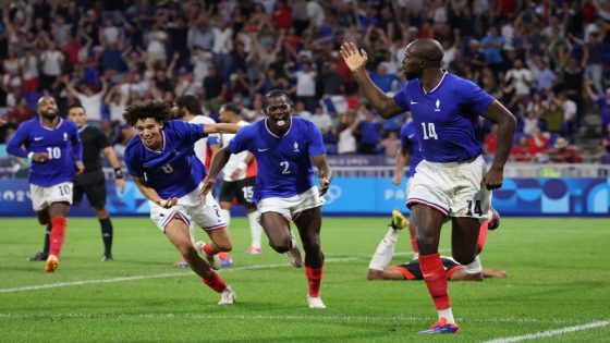 Football: Olympics-France beat Egypt 3-1 to reach first Olympic final in 40 years, will play Spain – MASHAHER