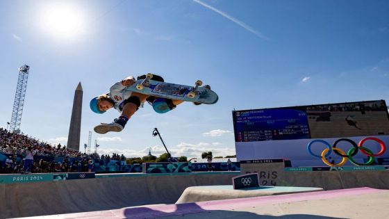 Other Sports: Olympics-Skateboarding-Athletes make sweet music on their boards at Paris Games – MASHAHER