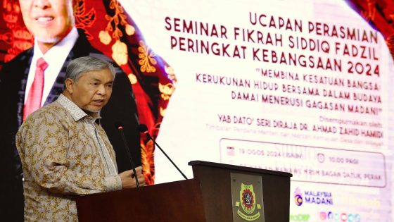 Zahid adopts late Abim president Siddiq Fadzil’s philosophy in his work – MASHAHER