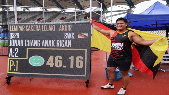 Athletics: Ironman Jonah wins again for Sarawak – MASHAHER