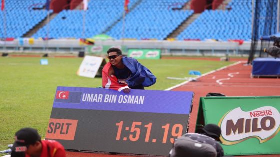 Athletics: Johor’s Umar breaks another Games record to show his superiority – MASHAHER