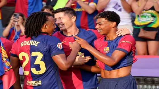 Football: Soccer-Lewandowski strike earns Barcelona 2-1 win over Athletic – MASHAHER