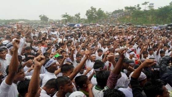 Rohingya demand end to violence on seventh anniversary of flight from Myanmar – MASHAHER