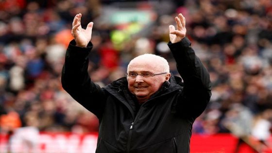 Football: Soccer-Sven-Goran Eriksson, charismatic England coach, dies at 76 – MASHAHER