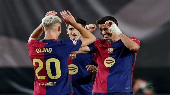 Football: Soccer-Olmo strike earns Barcelona comeback win at Rayo Vallecano – MASHAHER