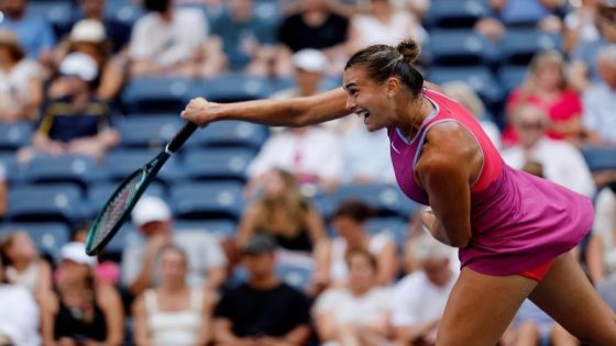 Tennis: Tennis-Sabalenka’s little lookalike charms fans at U.S. Open – MASHAHER