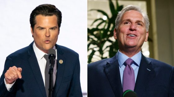 McCarthy-Gaetz feud reaches apex in Florida primary – MASHAHER