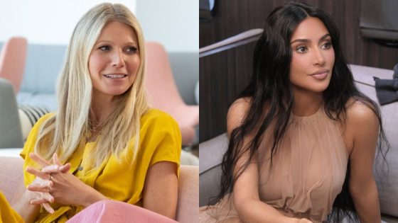 Kim Kardashian Fangirling Over Gwyneth Paltrow Rocking SKIMS Is Giving Me Throwback Vibes To That Time The Goop Founder Sent Her Famous Vagina Candle – MASHAHER