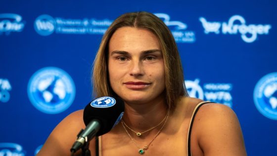 Aryna Sabalenka reveals mental health was damaged after former boyfriend’s death – MASHAHER