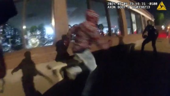 Bodycam footage shows incident that left police officer with brain injury – MASHAHER