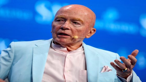 The latest stock market crash wasn’t a fluke, and it signals more trouble coming for the economy, investor Mark Mobius says – MASHAHER