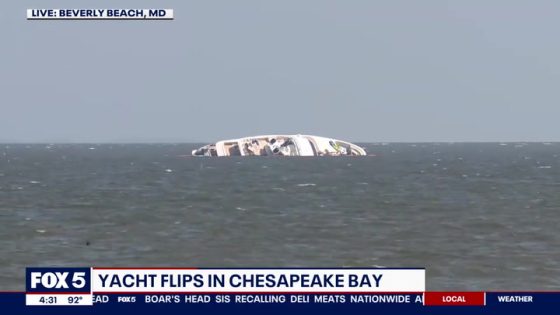 Superyacht ‘The Lovebug' capsizes in Chesapeake Bay, prompting wild rescue – MASHAHER