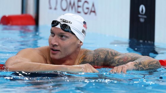 ‘It’s heartbreaking’: Caeleb Dressel in tears after failing to defend Olympic crowns – MASHAHER