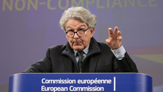 EU’s Breton reminds Musk of legal obligations ahead of Trump interview – MASHAHER