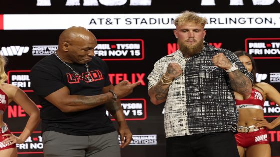 Mike Tyson shows no interest in taking Jake Paul’s bait during press conference for Nov. 15 fight – MASHAHER