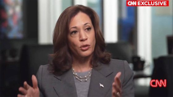 This line from Kamala Harris in CNN interview shows why she shouldn’t be president – MASHAHER