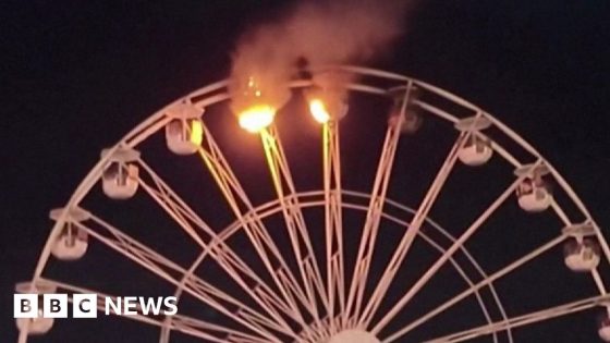 Ferris wheel fire in Germany injures several people – MASHAHER