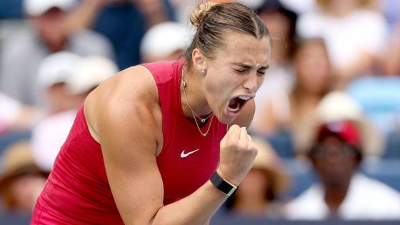 Sabalenka wins first title since Australian Open – MASHAHER