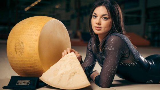 Italian gymnast’s exhaustive parmesan photoshoot takes Olympics by storm – MASHAHER