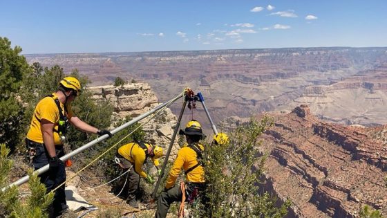 A 20-year-old college student from North Carolina died after falling from a Grand Canyon rim – MASHAHER